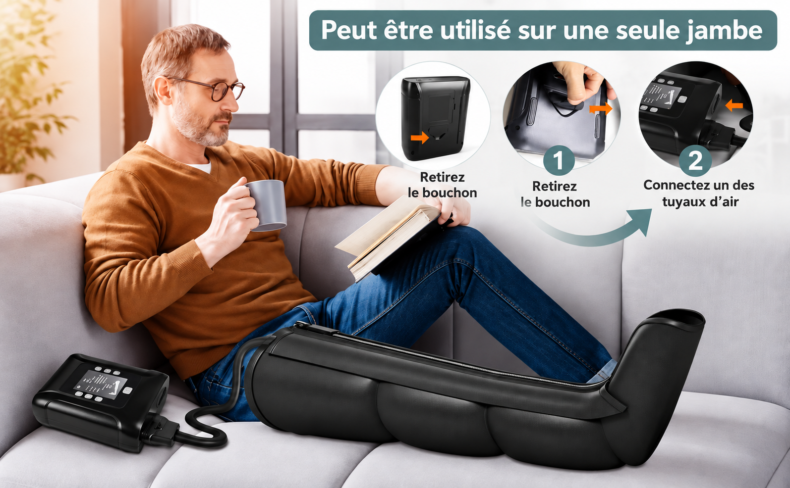 Bottes de Pressothérapie Rechargeables – Recovery Flex – Image 10